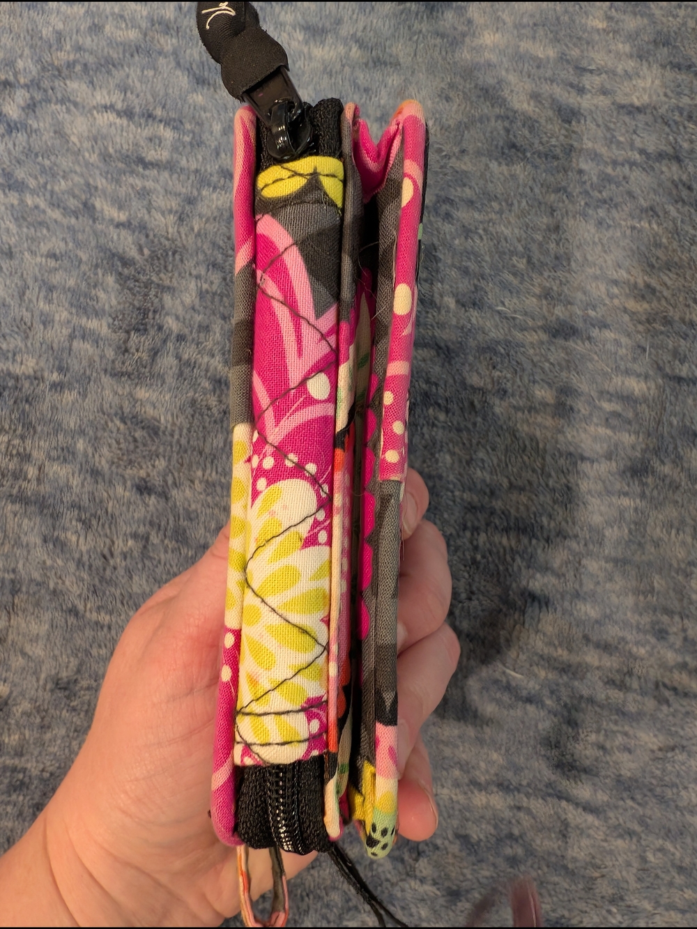 Vera Bradley Ziggy Zinnia Wristlet Wallet - Picture 6 of 9